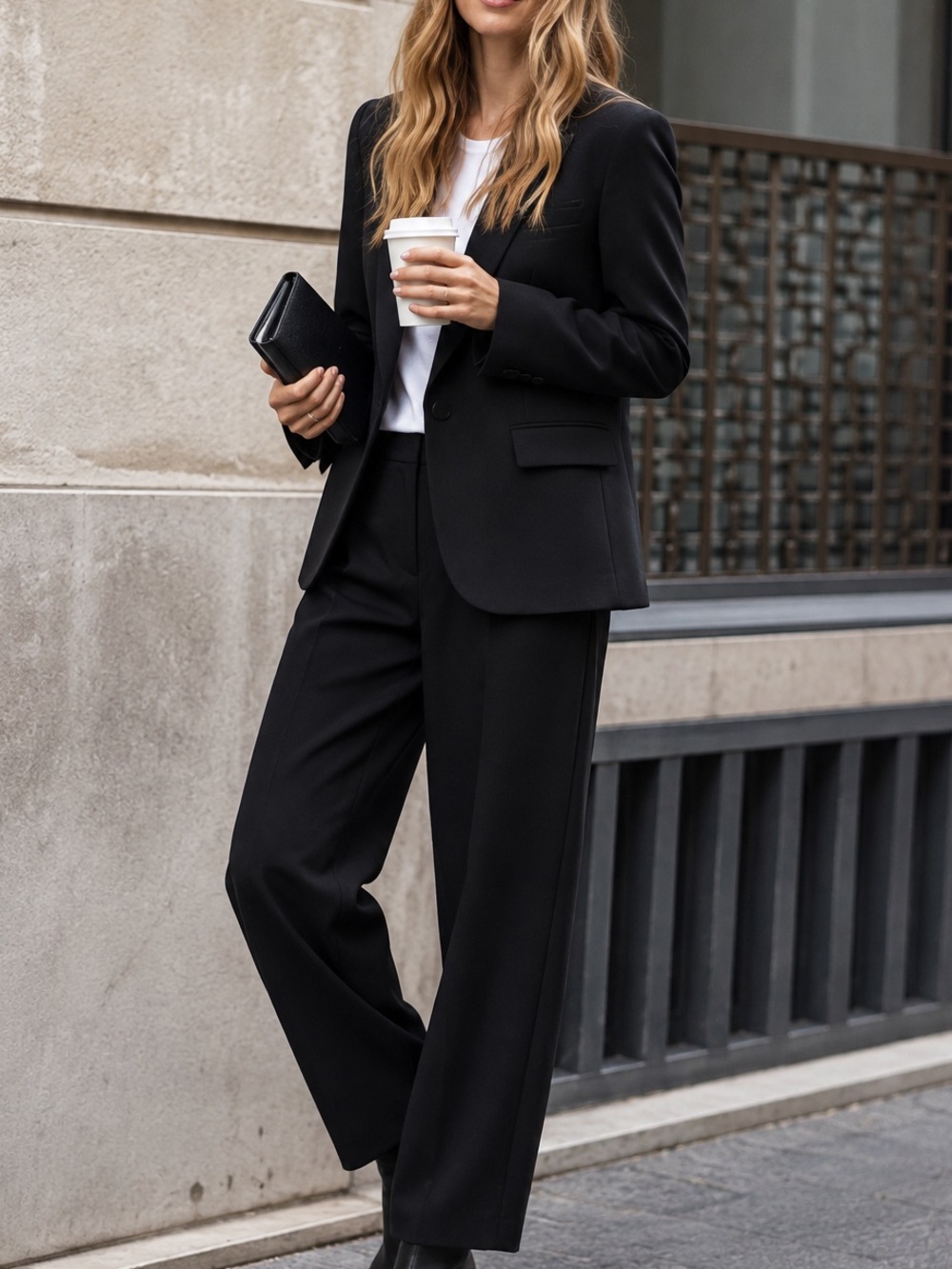 ZARA Black Tailored Blazer | Classic Oversized Fits Large